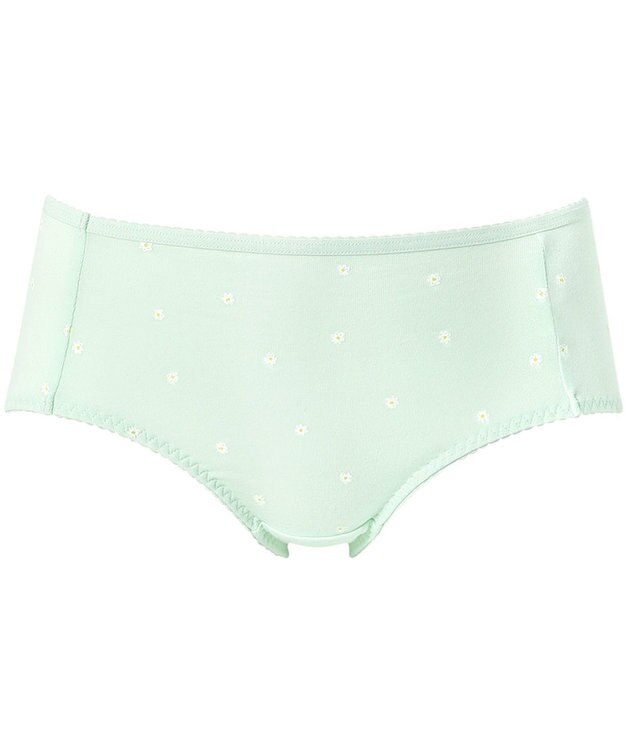 Wing ジュニア ショーツ Wing Teen おしりにくいこみにくい ズレ上がりにくい(裾) 綿混素材(身生地部) 【non!PKパンツ】 はきこみ丈あさめ RJ3305 ウイング／ワコール メロン