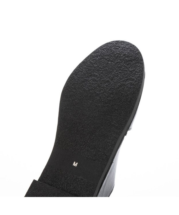 ing <ing>【サスティナブルシリーズ】サイドオープンサンダル ブラック