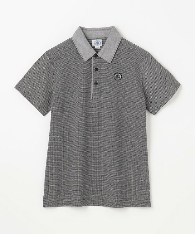 J.PRESS KIDS 【140-170cm】カノコ ライク 半袖ポロシャツ ブラック系