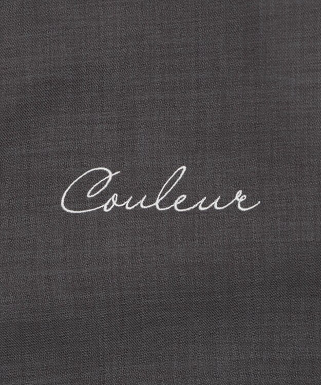 WEGO 【速乾/しわになりにくい/MLサイズ展開】ドライポリカラーブロックシャツ（SS） ダークグレー