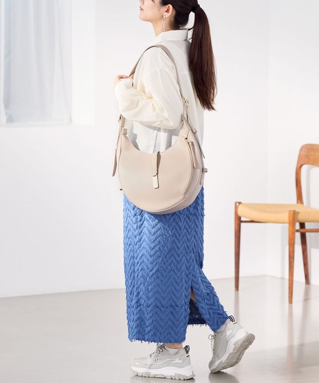 ACE BAGS & LUGGAGE Jewelna Rose セレーナ・ワンショルダーバッグ 16149 ジュエルナローズ ライトベージュ