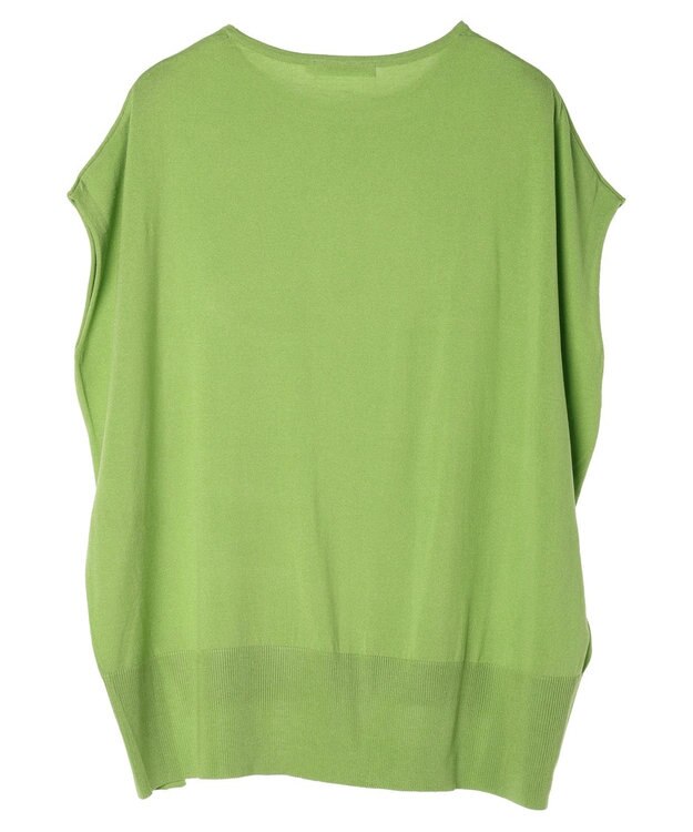 AMERICAN HOLIC 前振りニットフレンチスリーブプルオーバー Light Green