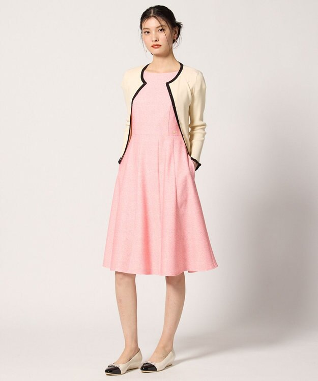 TOCCA 【洗える・消臭】COLOR STORM DERSS ドレス ローズ系5