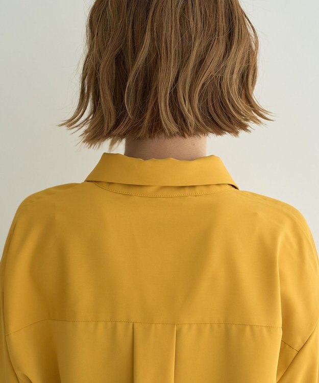 YECCA VECCA 2wayボウタイシャツ Mustard