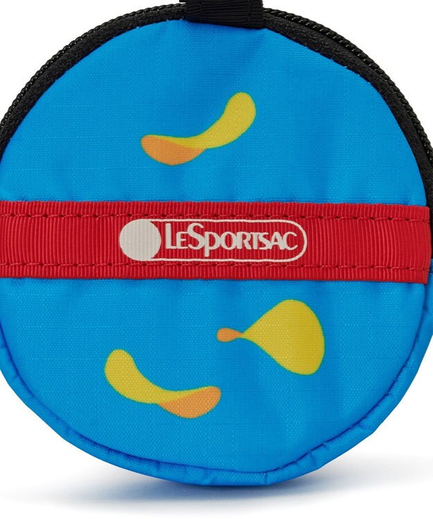 LeSportsac MINI ROUND CHARM/プリングルズチャームブルー プリングルズチャームブルー