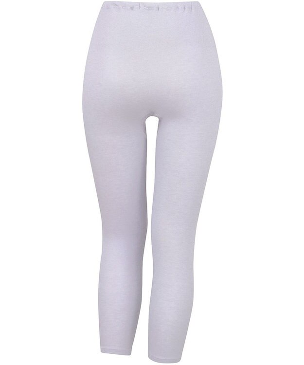 Wing あったかインナーボトム 綿混素材 裏起毛(肌側) よく伸びる素材 ストレッチ性 【ラクのびサーモ】 保温性 足首丈 秋 冬 ER6812　ウイング／ワコール パープル