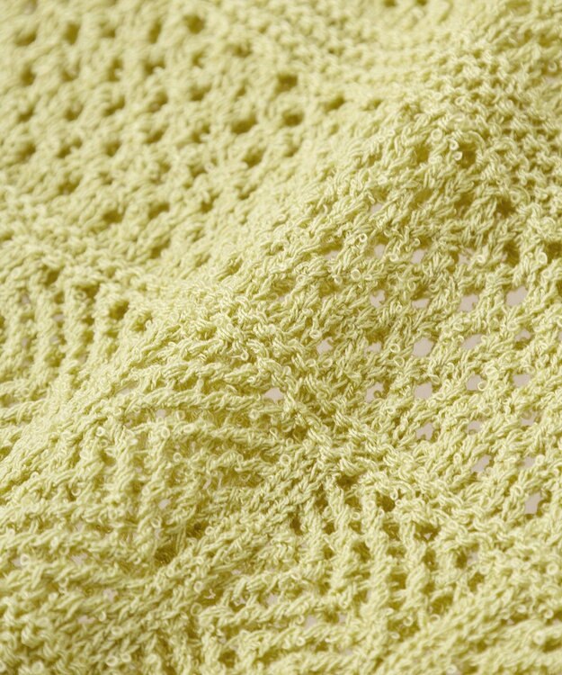 AMERICAN HOLIC 【前後2WAY】レース編みニットベスト Pistachio