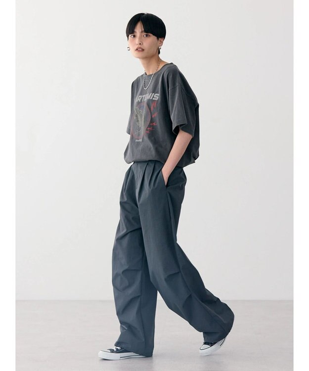 AMERICAN HOLIC ＡＲＴＥＭＩＳプリントＴシャツ Charcoal Gray