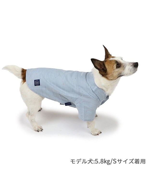 PET PARADISE J.PRESS シャンブレーシャツ 小型犬 ブルー