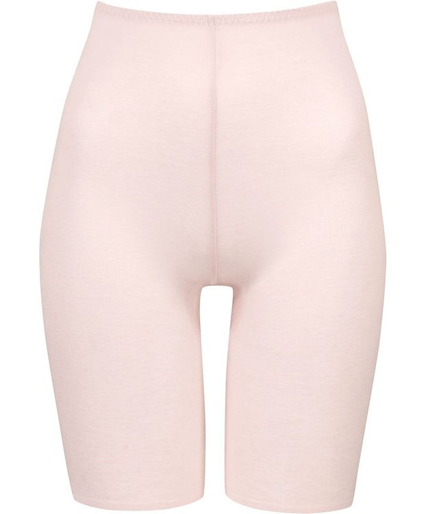 Wing インナーボトム 綿100％ さらっと快適 抗菌防臭加工(身生地部) 【綿100% ひびきにくいタイプ】 一枚ばき可能 3分丈 オーバーパンツ 春 夏 ER1374 ウイング／ワコール ピンク