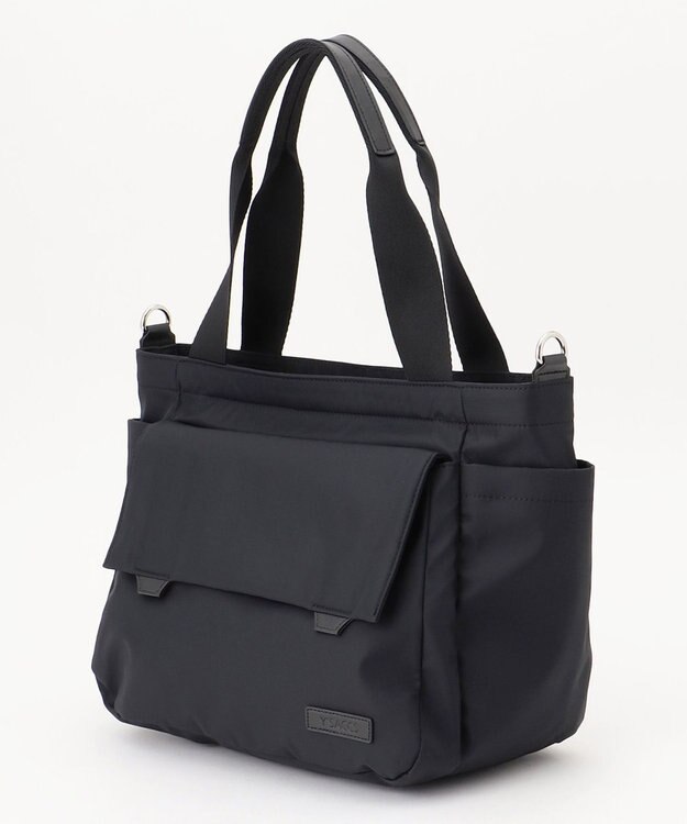 Y'SACCS ダブルタブ　トラベル2WAYトートバッグ ブラック