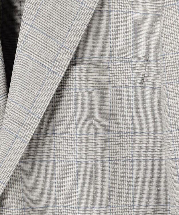 GOTAIRIKU 【CANONICO/カノニコ】ヴィンテージ ジャケット_エクリュグレンチェック ライトグレー系4