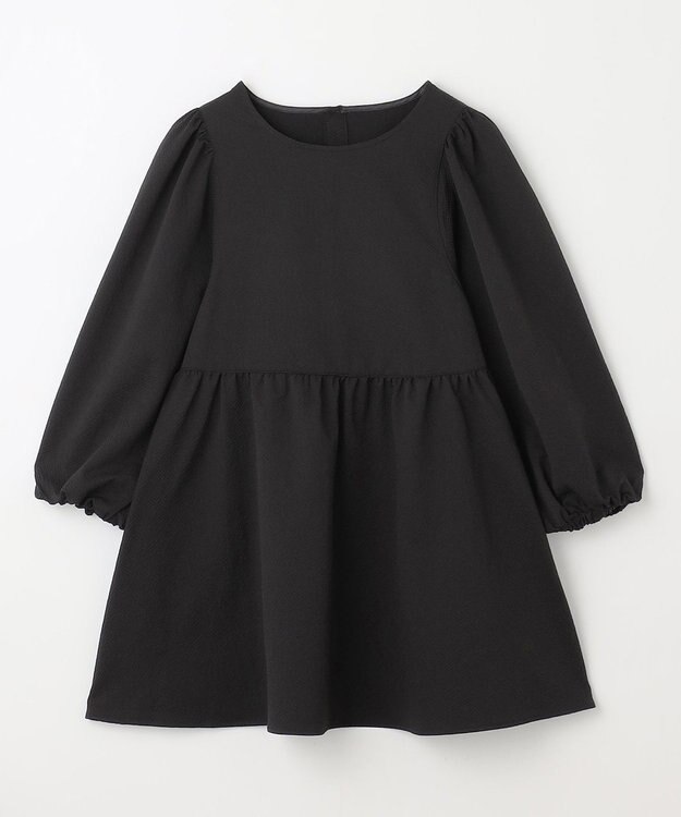 ANY L サッカーパフスリーブブラウス ブラック