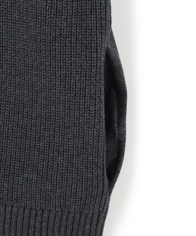 J.PRESS MEN 【WEB・一部店舗限定】フルジップカーディガン グレー系