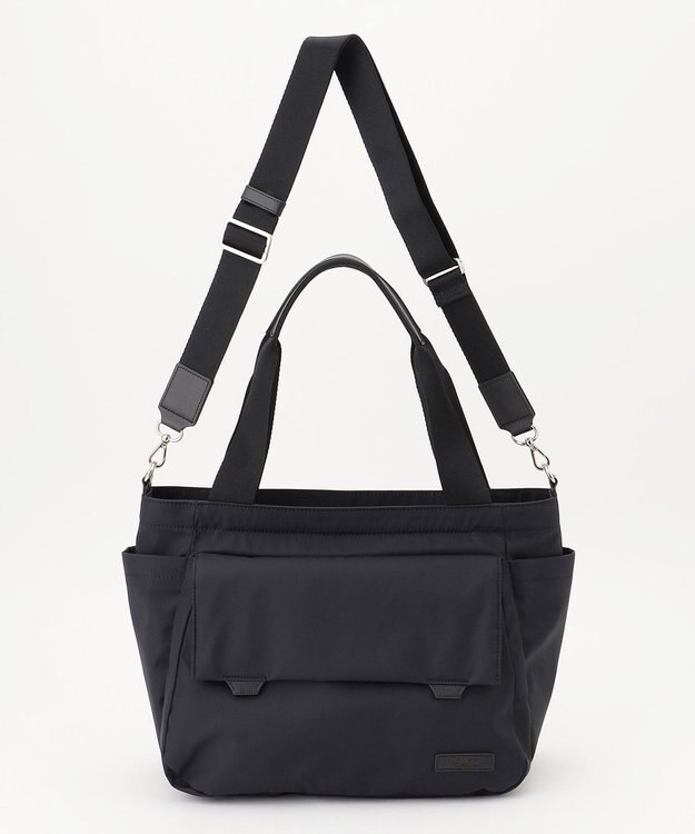 Y'SACCS ダブルタブ　トラベル2WAYトートバッグ ブラック