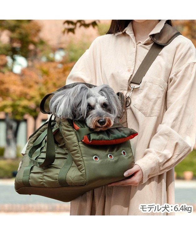 PET PARADISE ペットパラダイス あごのせ キャリーバッグ 《キルトギャザー》 小型犬 約4～8kg 小型犬