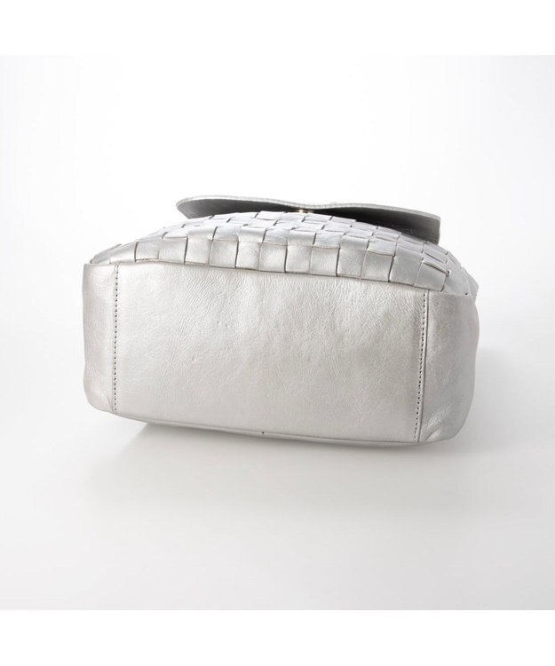 UNBILLION ピークスピーク PEAKS PEAK / 牛革レザーメッシュA4リュック シルバー