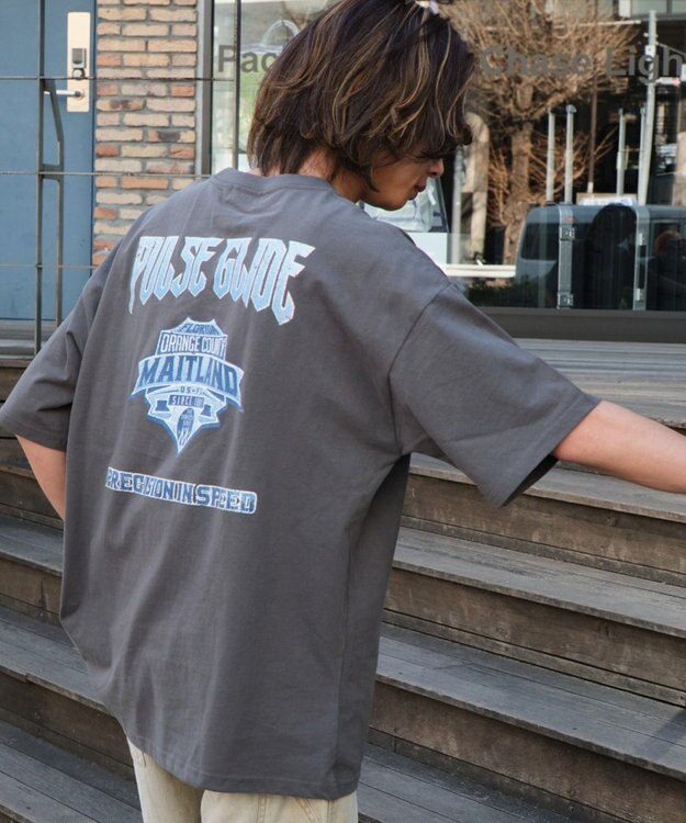 WEGO 【ユニセックス着用ITEM/SMLサイズ展開】ヴィンテージライクグラフィックT（SS） 柄5