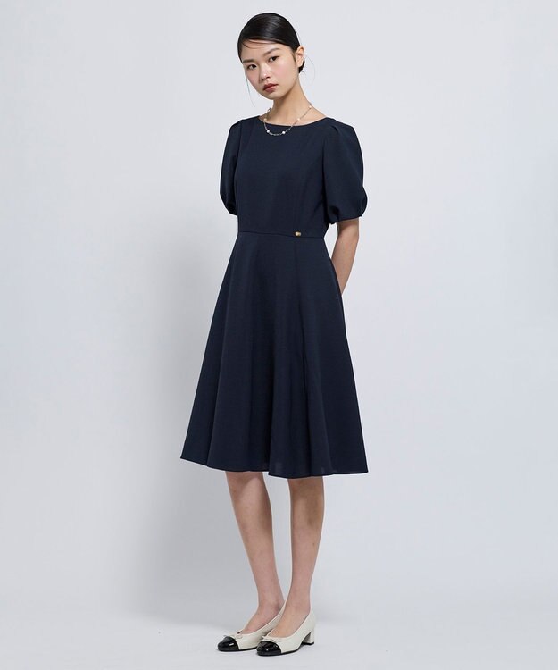 TOCCA 【松木育未さん着用・00サイズあり】SWEET TEA DELIGHT ドレス ネイビー系