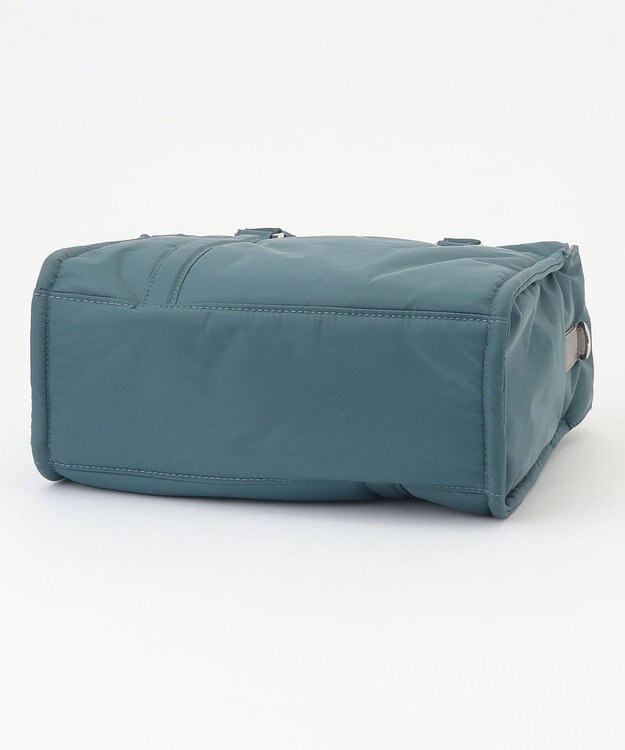 Y'SACCS ツイルナイロン　スクエアトート　Sサイズ ブルーグリーン