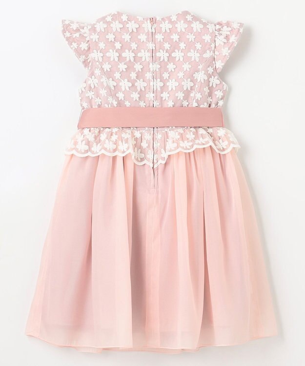 組曲 KIDS 【110-140㎝】ミスティフラワー ドレス ピンク