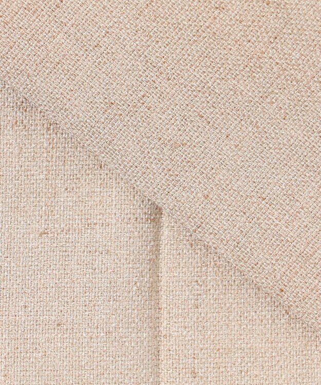 23区 L 【セットアップ対応/防シワ性/洗える】アイアスマットストレッチ テーパード パンツ ベージュ系