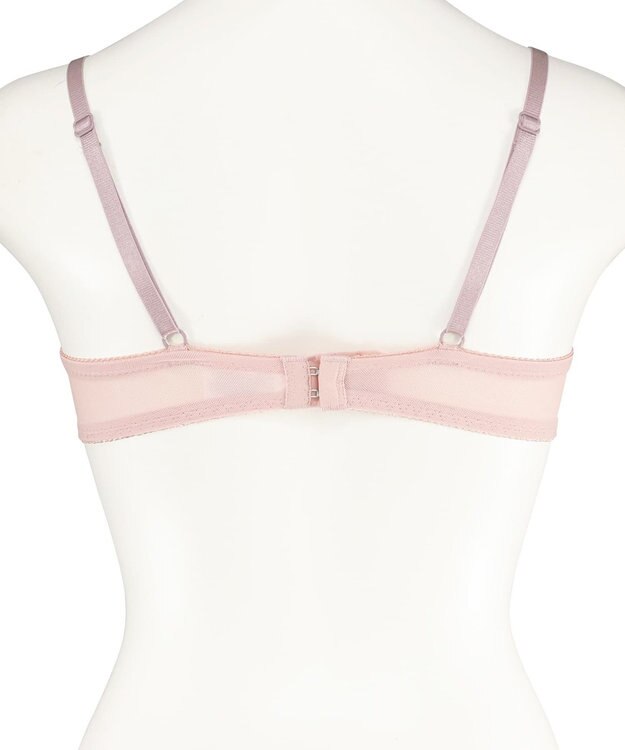 San-ai Resort（三愛水着楽園） 【WEB限定】【プチプラブラセット】純欲カラーヌーディーレーシーストリングブラ＆ショーツセット 【northerly】 Nピンク