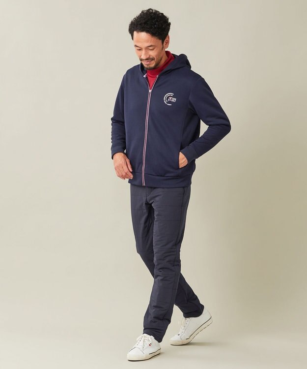 23区GOLF 【MEN】ダンボール フーディパーカー ネイビー系