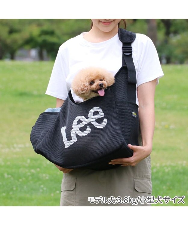 PET PARADISE Lee メッシュスリング 《ブラック》 小型 ブラック