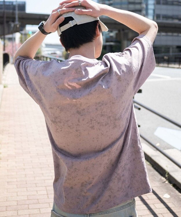 WEGO スノーパターングラフィックT（SS） ピンク