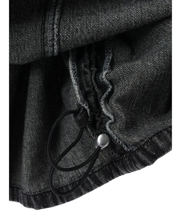 Green Parks ・ＥＬＥＮＣＡＲＥ　ＤＵＥ　カーゴデニムスカート Gray Mixture