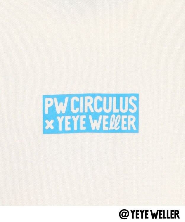 PW CIRCULUS 【UNISEX】【コラボアイテム】Yeyeコラボ フーディ ゴルフ アイボリー系