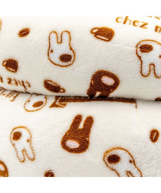 PET PARADISE リサとガスパール 遠赤外線 つぼ型ボア カドラー ブラウン