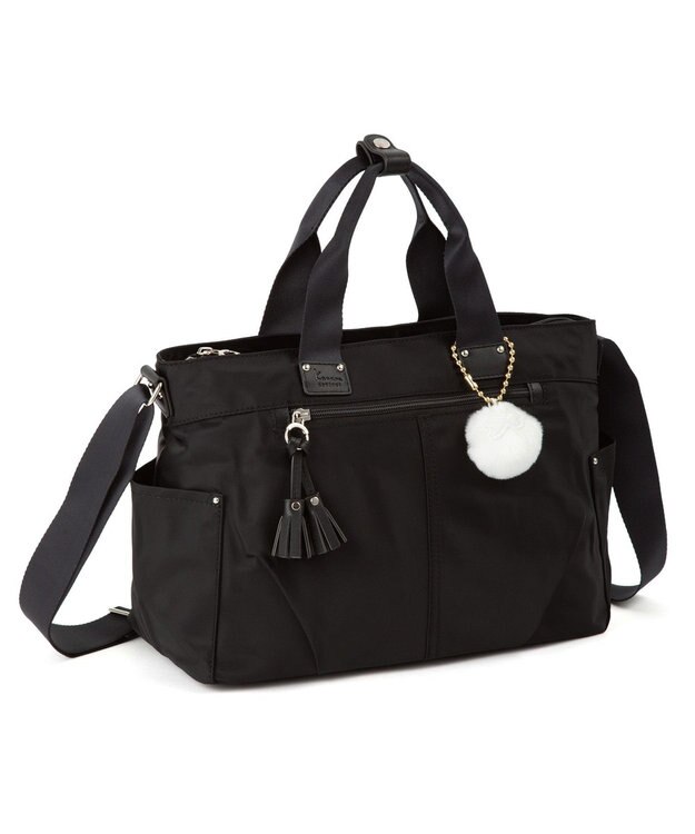 ACE BAGS & LUGGAGE kanana project collection タッセル-e 2wayショルダーバッグ 68873 ブラック