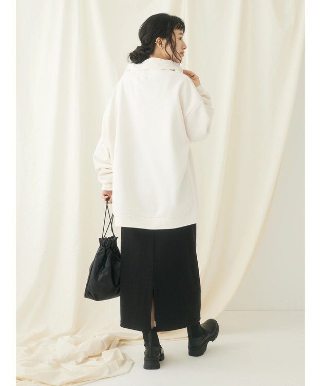 CRAFT STANDARD BOUTIQUE 【男女兼用】裏起毛タートルスウェット Ivory