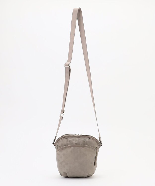 Y'SACCS ドットジャガードポシェット ライトグレー