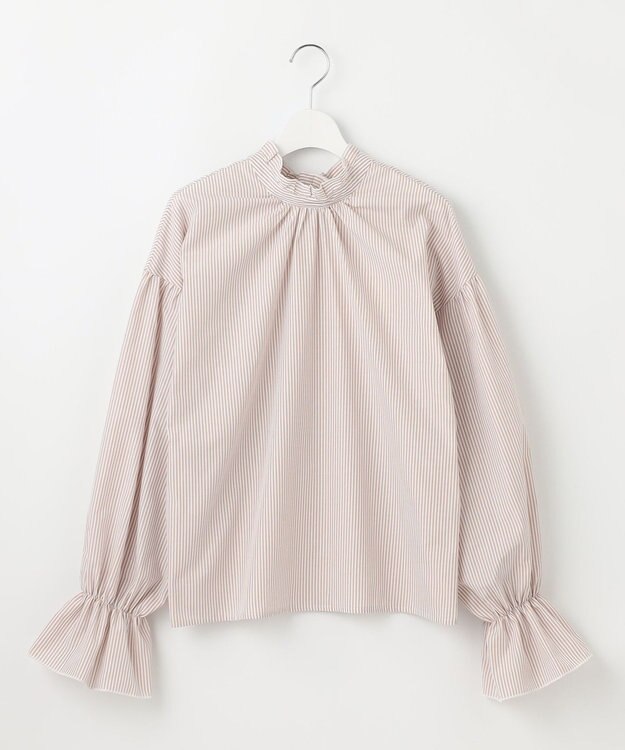 Feroux 【2WAY】キャンディースリーブ ブラウス ベージュ系