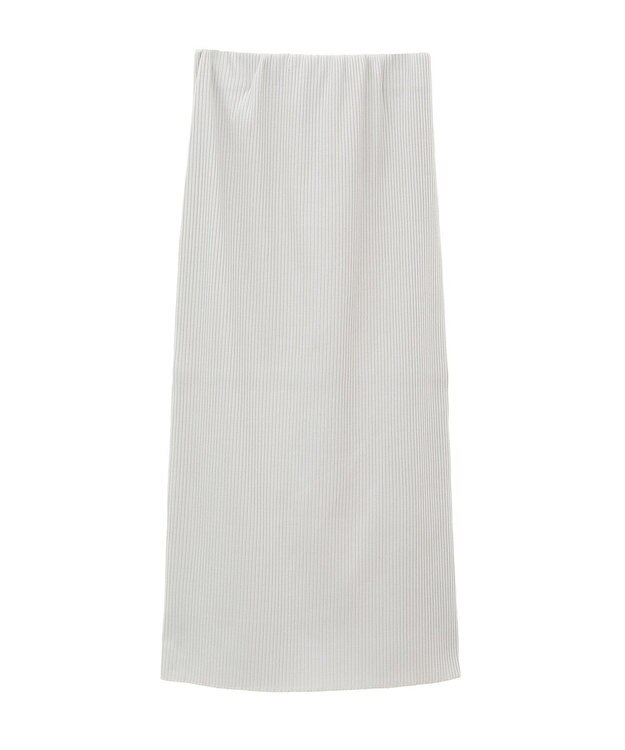 AMERICAN HOLIC 針抜きテレコタイトスカート Light Gray