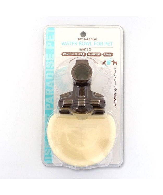 PET PARADISE ペットパラダイス ウォーターボウル（アイボリー） ホワイト