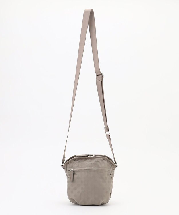 Y'SACCS ドットジャガードポシェット ライトグレー