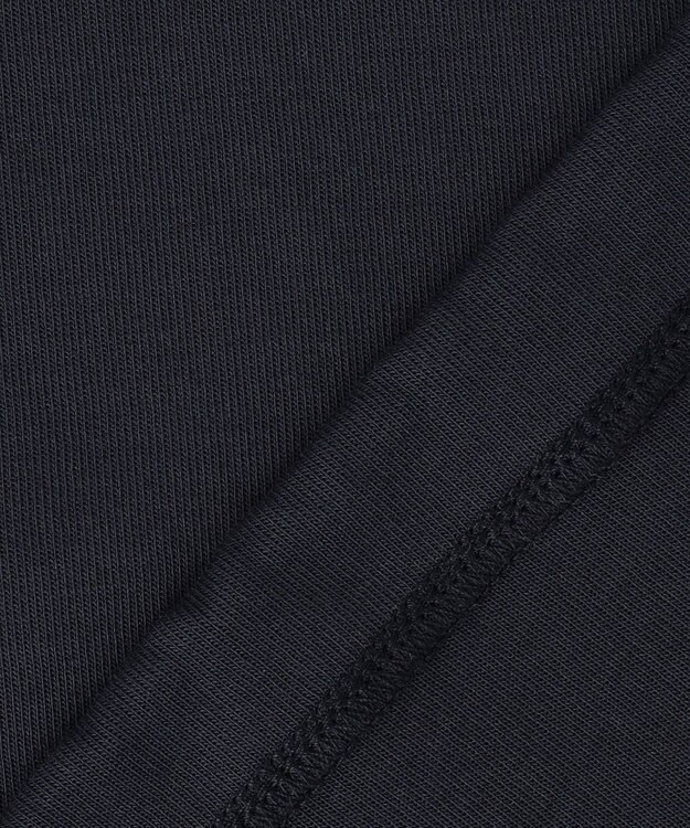 23区 【SLOW/一部店舗限定】ライトダンボール ドロストデザイン カットソー グレイッシュネイビー