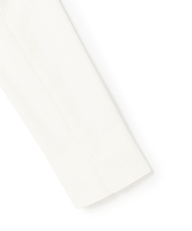 23区 【先行予約】アイアスマットストレッチ ノーカラージャケット ホワイト系