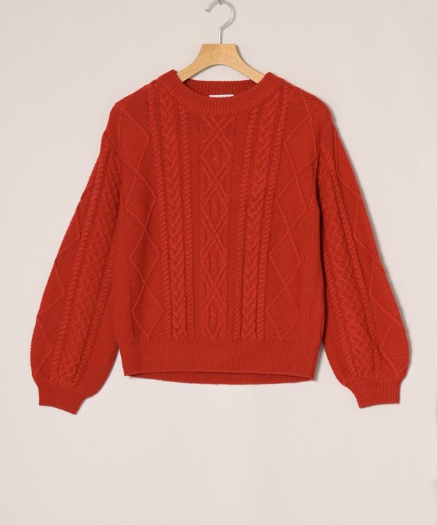 ONWARD Reuse Park 【any FAM】ニット秋冬 レッド