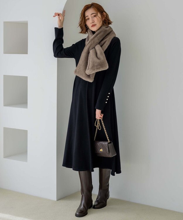 23区 ジョッキーロング ブーツ ダークブラウン系