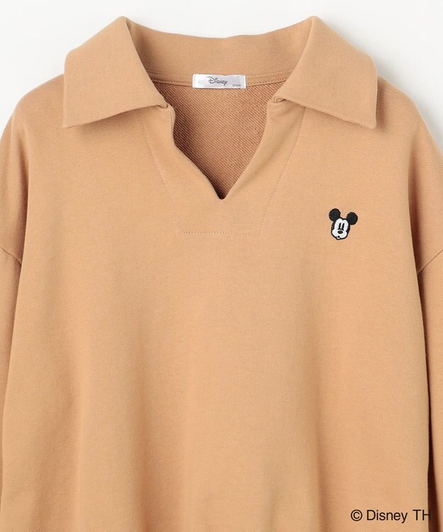 ANY 【ディズニー】ミッキーマウス／レトロスウェット ブラウン