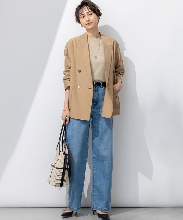 23区 メタル ドロップ ネックレス ゴールド系