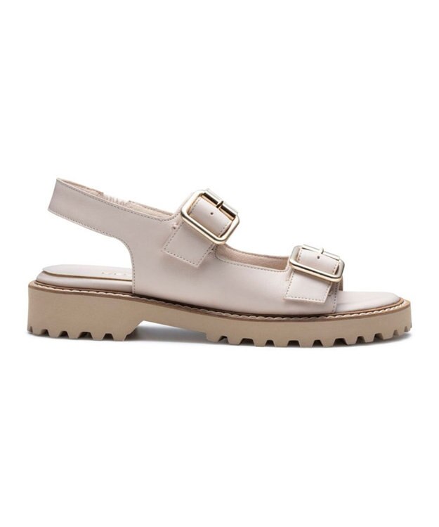 REGAL FOOT COMMUNITY 【リーガルレディース】F28R ダブルバックルサンダル サンダル アイボリー