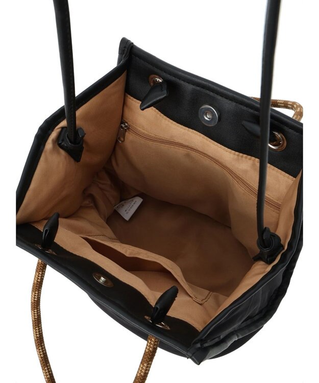 Green Parks ・Ｃｕーｓｈｕｔ　ロープボンディング２ＷＡＹトート Black