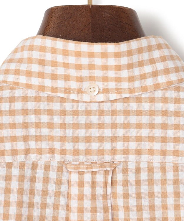 J.PRESS MEN 【WEB・一部店舗限定】サッカーギンガムチェック シャツ/B.D イエロー系3