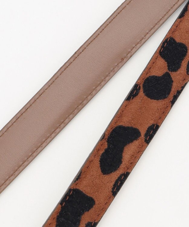 ICB トップバックルベルト レオパード系